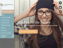 Tablet Screenshot of drlukefullenkamp.com